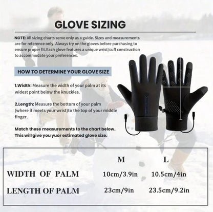 Heated Touch Screen Adventure Gloves™